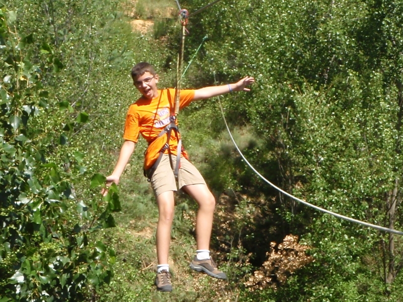 Village Camps International Summer Camp Ard&egrave;che, France 2019-07-26 https://www.villagecamps.com/journals_admin/images/25-23-Pol on the zip line.jpg